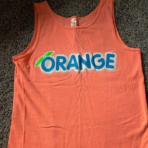 Stingrays Orange Cheer Tank Top